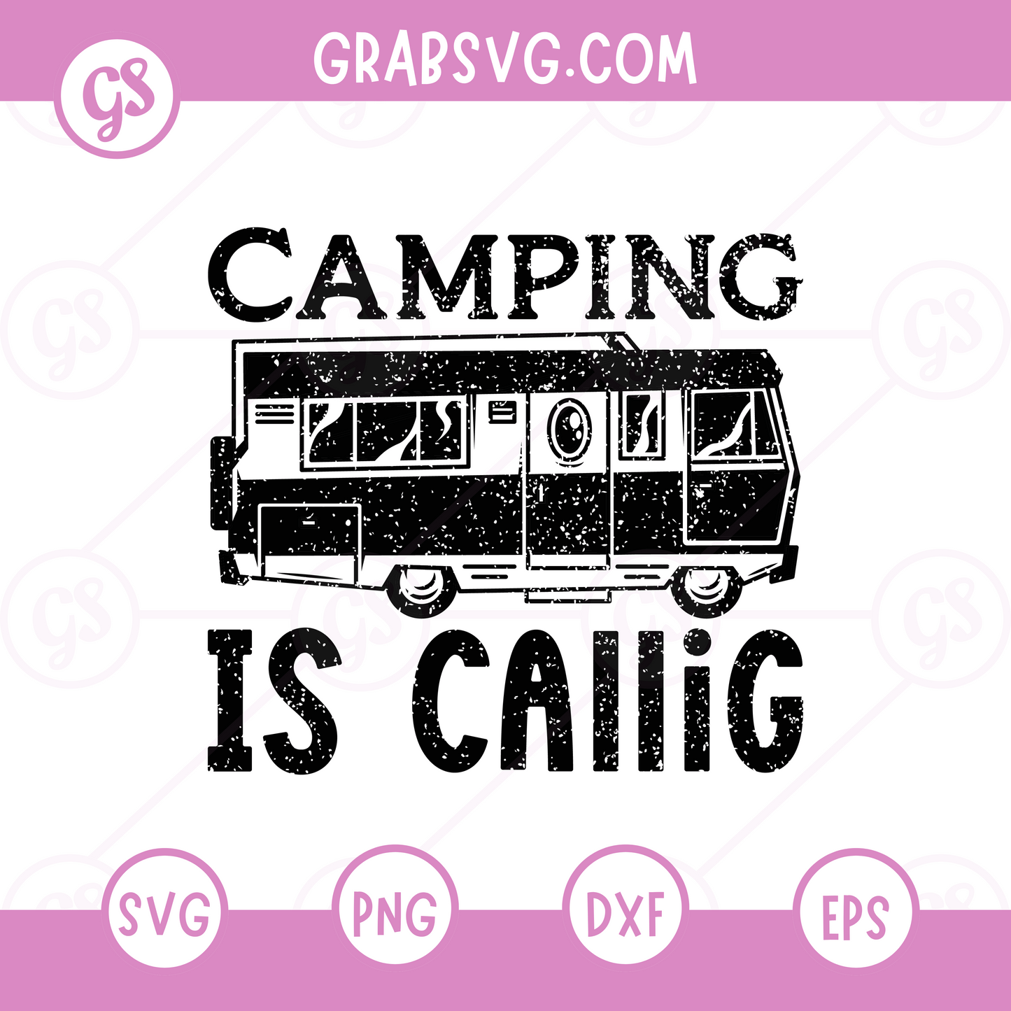 Camping is calling Free SVG Files & PNG
