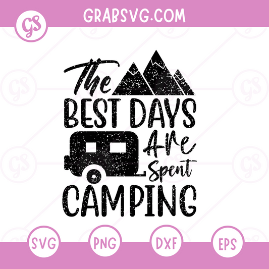 The best days are spent Free SVG Files & PNG
