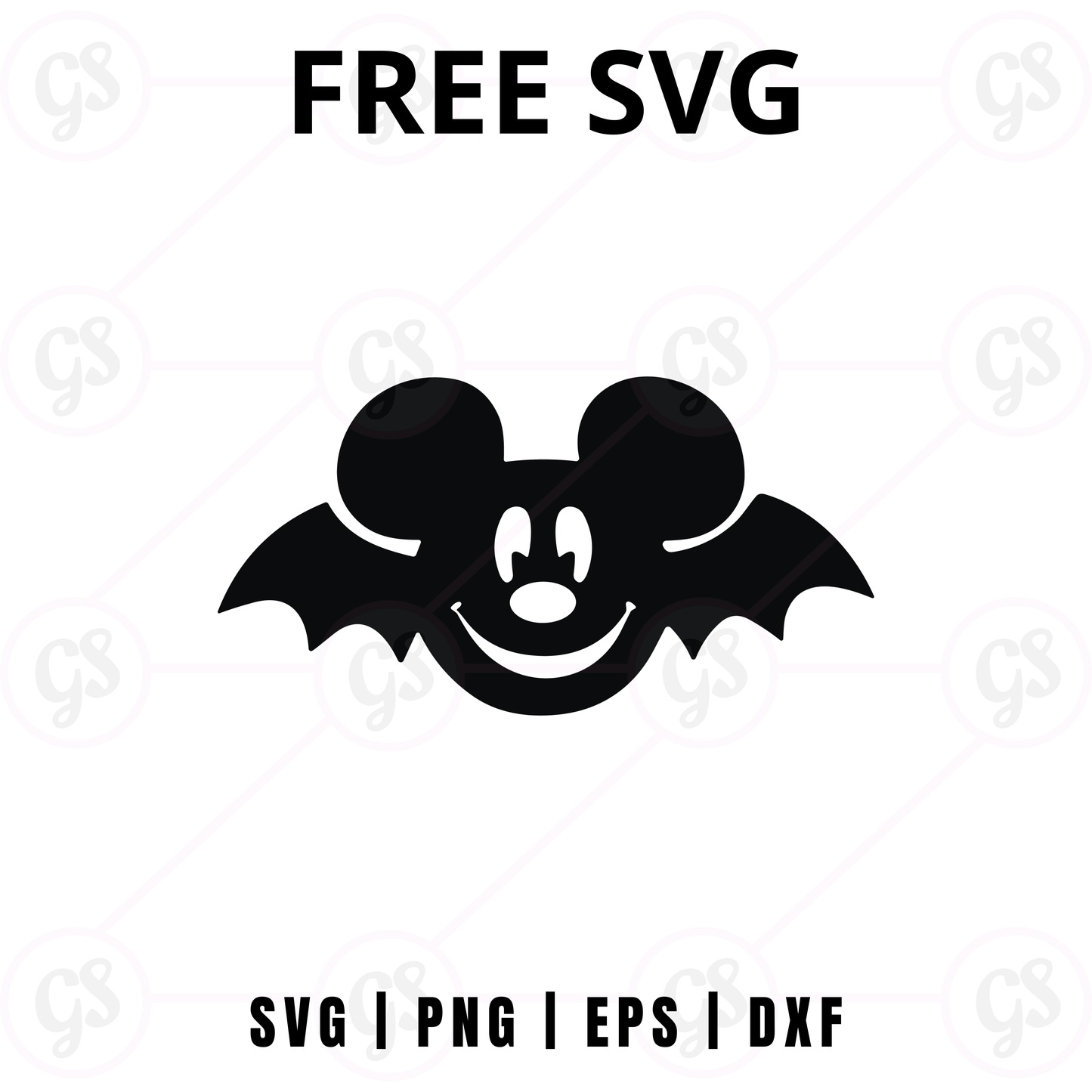 Halloween Pumpkin Mouse SVG Free | Orange Fall Pumpkin Ears Design for Cricut & Silhouette