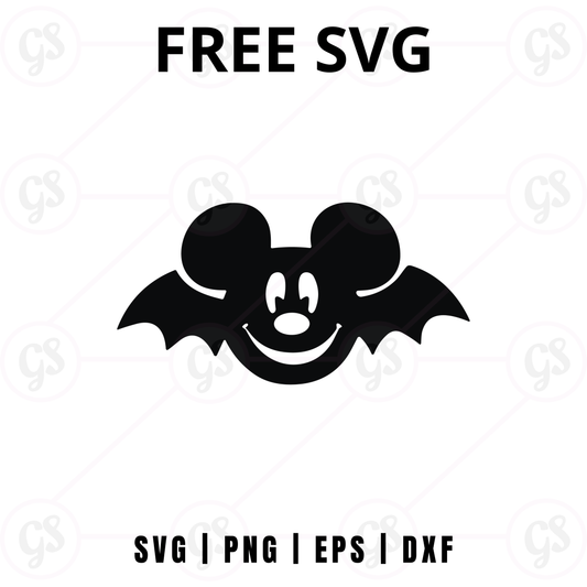 Halloween Pumpkin Mouse SVG Free | Orange Fall Pumpkin Ears Design for Cricut & Silhouette