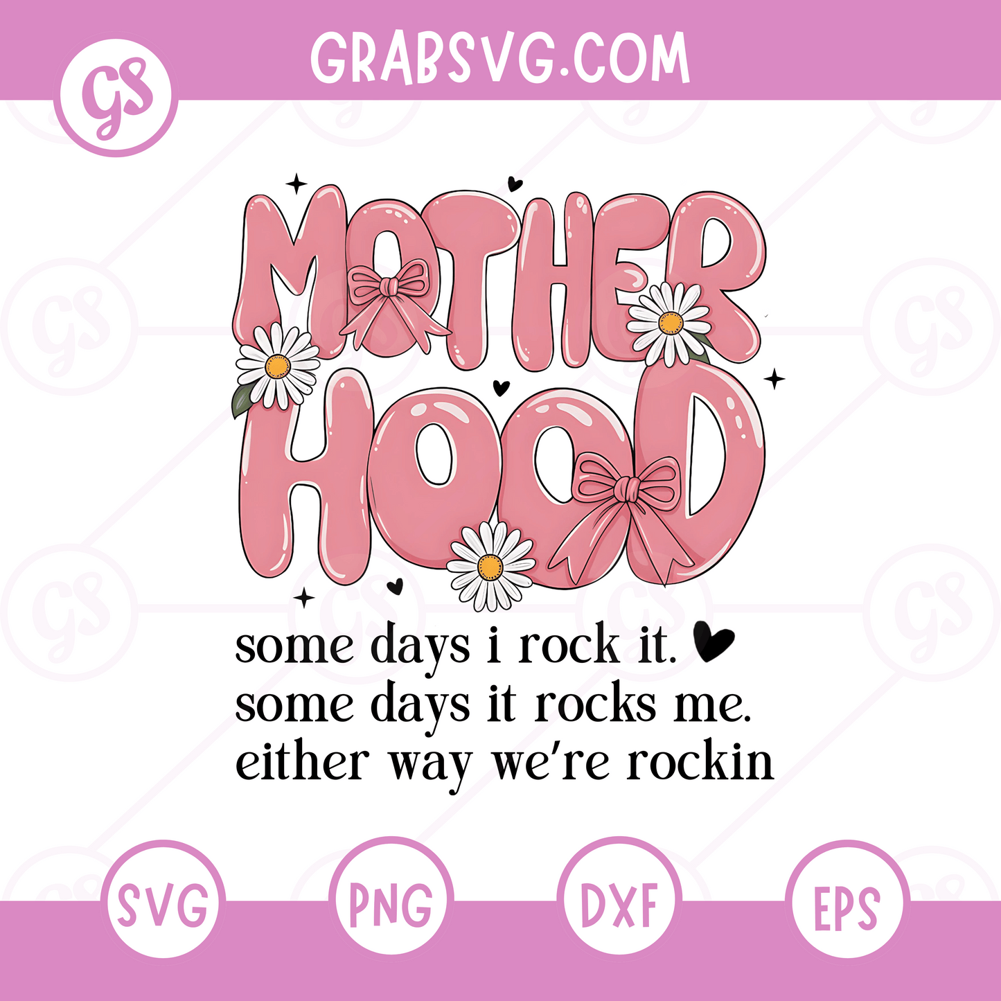 Free Mother Hood SVG Cut File – Mom Cute Love Design