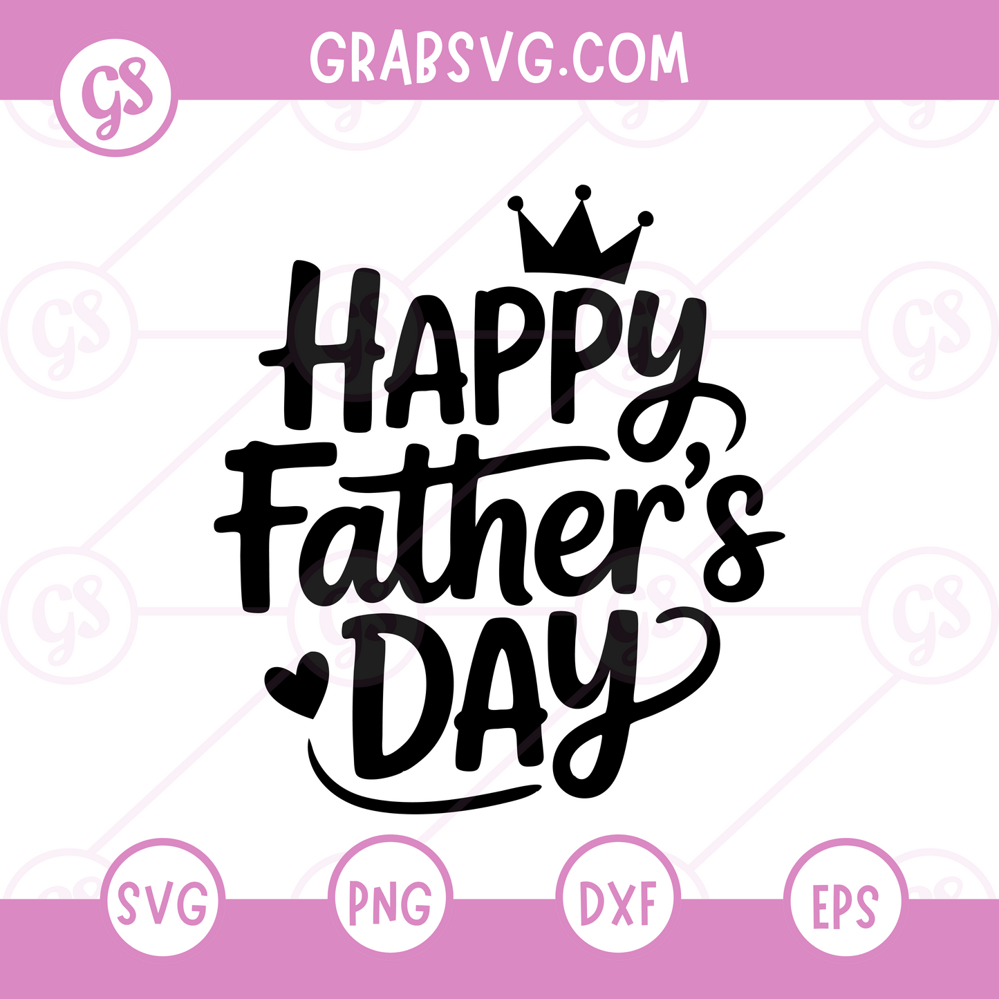 Happy Father’s Day SVG Free | Handwritten Style Lettering for Cricut & Silhouette