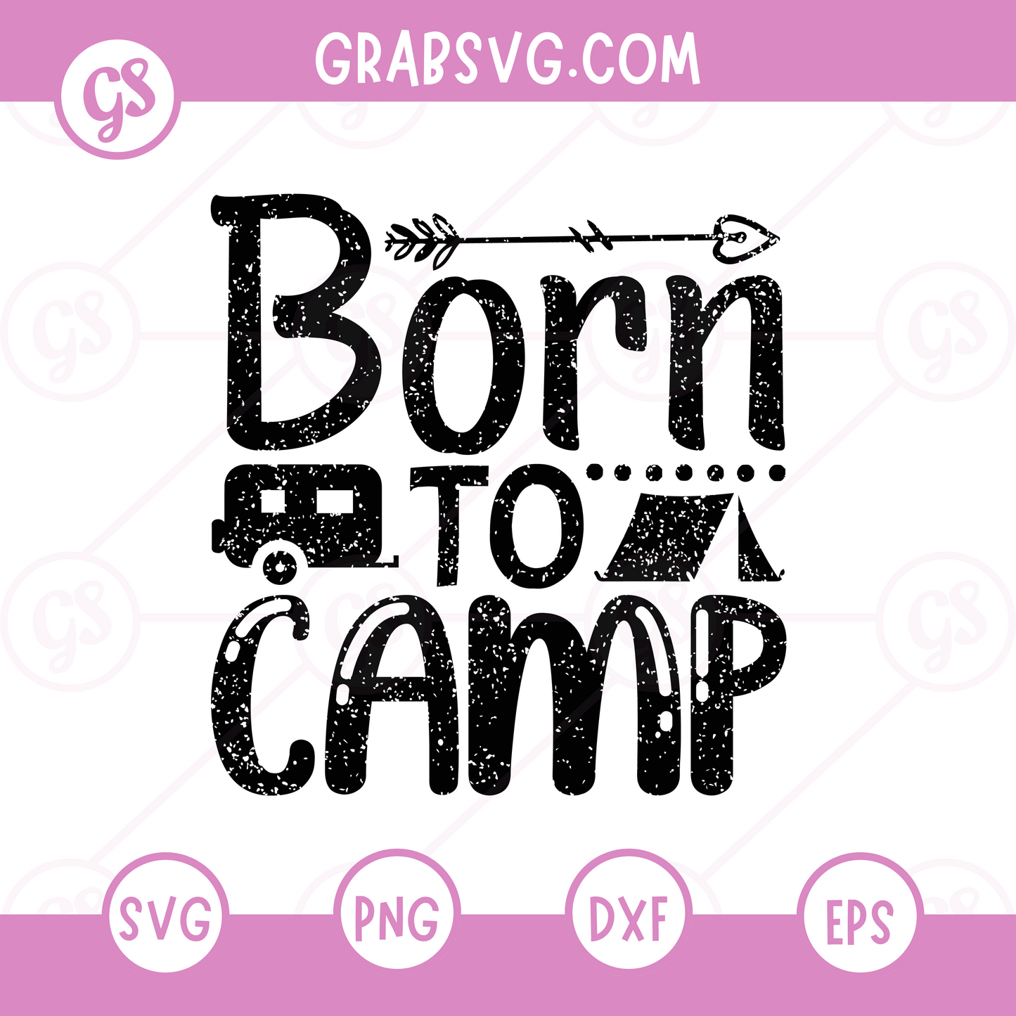 Born to camp Free SVG Files & PNG