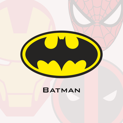 120+ Superhero Symbols SVG Bundle