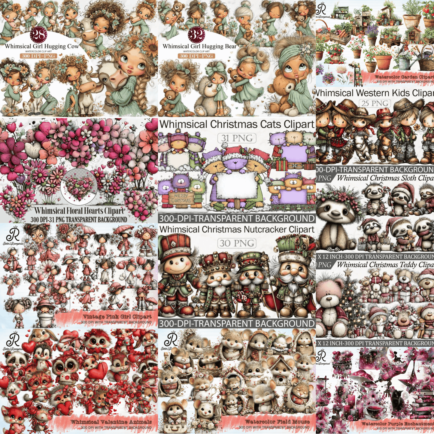 Ultimate Whimsicals Clipart SVG Bundle | Cute, Quirky & Seasonal Designs | Daily Updates